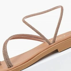 Σανδάλια Estil δερμάτινα με Strass λουράκια - Χαλκός 14 Σανδάλια Estil δερμάτινα με Strass λουράκια - Χαλκός -Σανδάλια κατάστημα dermatina estil sandalia me strass lourakia 100811 6p7n