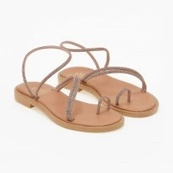 Σανδάλια Estil δερμάτινα με Strass λουράκια - Χαλκός 13 Σανδάλια Estil δερμάτινα με Strass λουράκια - Χαλκός -Σανδάλια κατάστημα dermatina estil sandalia me strass lourakia 100811 yvfk