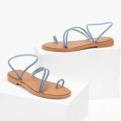 Σανδάλια Estil δερμάτινα με Strass λουράκια - Ραφ 13 Σανδάλια Estil δερμάτινα με Strass λουράκια - Ραφ -Σανδάλια κατάστημα dermatina estil sandalia me strass lourakia 104930 b3bt