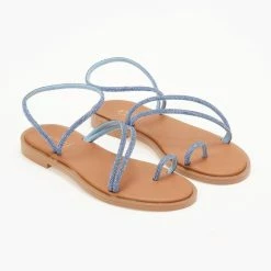 Σανδάλια Estil δερμάτινα με Strass λουράκια - Ραφ 11 Σανδάλια Estil δερμάτινα με Strass λουράκια - Ραφ -Σανδάλια κατάστημα dermatina estil sandalia me strass lourakia 104930 vvsk