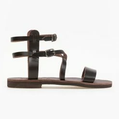 IRIS Σανδάλια δερμάτινα Gladiator με διπλό δέσιμο - Καφέ 9 IRIS Σανδάλια δερμάτινα Gladiator με διπλό δέσιμο - Καφέ -Σανδάλια κατάστημα dermatina gladiator sandalia me diplo desimo 90992 wfk3