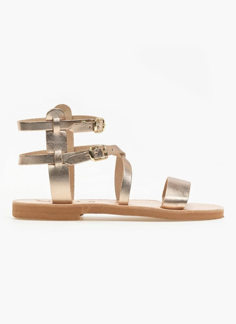 IRIS Σανδάλια δερμάτινα Gladiator με διπλό δέσιμο - Mocha 9 IRIS Σανδάλια δερμάτινα Gladiator με διπλό δέσιμο - Mocha - Image 7