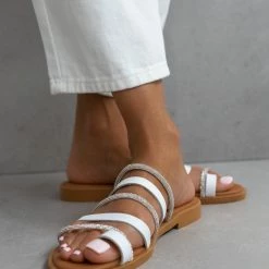 Δερμάτινα σανδάλια Estil με σειρές λουράκια - Λευκό 12 Δερμάτινα σανδάλια Estil με σειρές λουράκια - Λευκό -Σανδάλια κατάστημα dermatina sandalia estil me seires lourakia 100795 ksnj