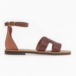 Πέδιλα Estil δερμάτινα ίσια με κλειστή φτέρνα - Ταμπά 9 Πέδιλα Estil δερμάτινα ίσια με κλειστή φτέρνα - Ταμπά -Σανδάλια κατάστημα estil dermatina isia pedila me kleisti fterna 92101 b6lw