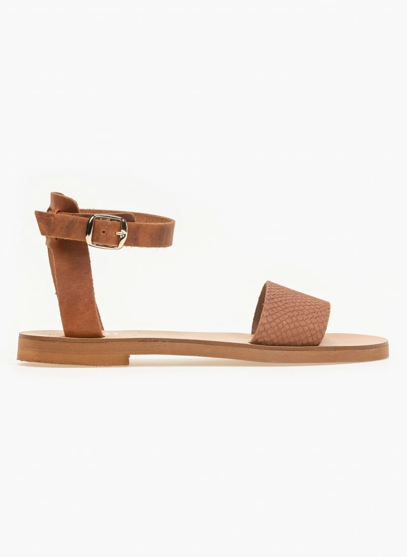 Πέδιλα δερμάτινα ίσια με Pattern Tfp - Ταμπά 6 Πέδιλα δερμάτινα ίσια με Pattern Tfp - Ταμπά - Image 4