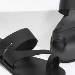 Σανδάλια Estil δερμάτινα με άνοιγμα στο πλάι - Μαύρο 7 Σανδάλια Estil δερμάτινα με άνοιγμα στο πλάι - Μαύρο -Σανδάλια κατάστημα estil dermatina sandalia me anoigma sto plai 91434 rpw5