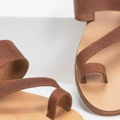 Σανδάλια Estil δερμάτινα με άνοιγμα στο πλάι - Ταμπά 8 Σανδάλια Estil δερμάτινα με άνοιγμα στο πλάι - Ταμπά -Σανδάλια κατάστημα estil dermatina sandalia me anoigma sto plai 91435 gnio