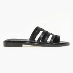 Σανδάλια Estil δερμάτινα με τσαλακωτό Pattern - Μαύρο 9 Σανδάλια Estil δερμάτινα με τσαλακωτό Pattern - Μαύρο -Σανδάλια κατάστημα estil dermatina sandalia me tsalakwto pattern 91398 tjxy