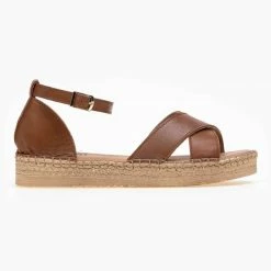 Σανδάλια Estil δερμάτινα με χιαστί φάσες - Ταμπά 9 Σανδάλια Estil δερμάτινα με χιαστί φάσες - Ταμπά -Σανδάλια κατάστημα estil dermatina sandalia me xiasti fases 89799 jz8z