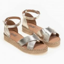 Σανδάλια Estil δερμάτινα με χιαστί φάσες - Χρυσό 7 Σανδάλια Estil δερμάτινα με χιαστί φάσες - Χρυσό -Σανδάλια κατάστημα estil dermatina sandalia me xiasti fases 89800 4ii1