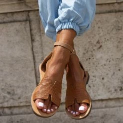 Estil ίσια πέδιλα με μπαρέτα - Ταμπά 9 Estil ίσια πέδιλα με μπαρέτα - Ταμπά -Σανδάλια κατάστημα estil isia pedila me mpareta 92098 vvzb