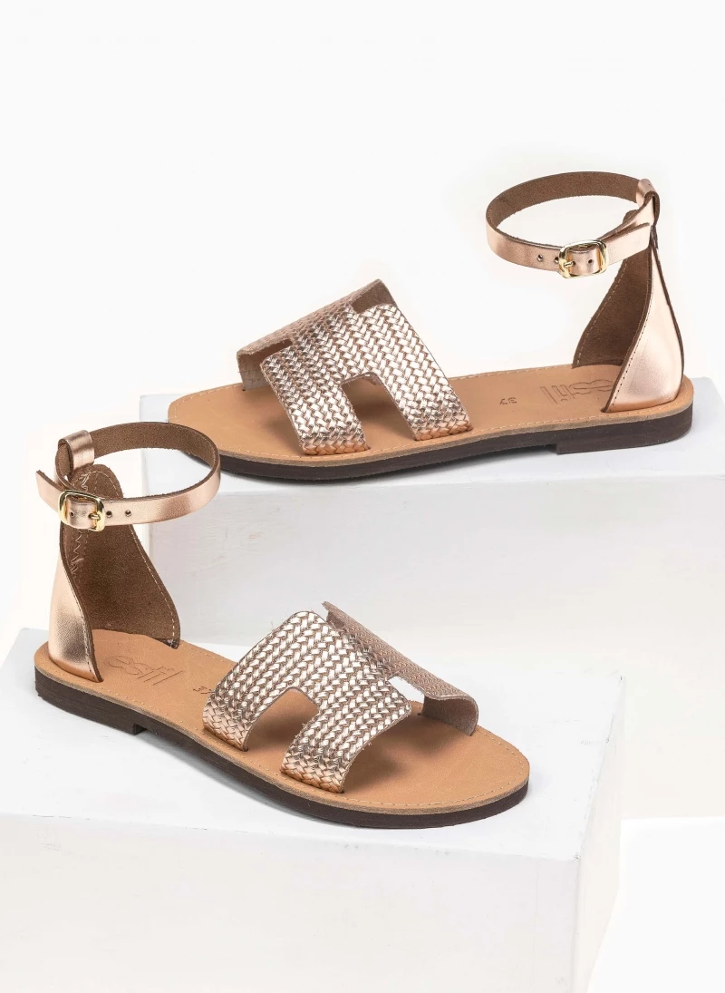 Estil ίσια πέδιλα με μπαρέτα - Χαλκός 6 Estil ίσια πέδιλα με μπαρέτα - Χαλκός - Image 4