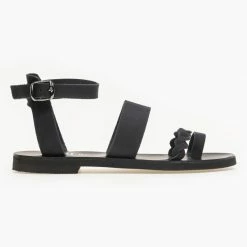 Πέδιλα δερμάτινα Estil Nubuck - Μαύρο 9 Πέδιλα δερμάτινα Estil Nubuck - Μαύρο -Σανδάλια κατάστημα estil nubuck dermatina pedila 91139 40s0