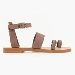 Πέδιλα δερμάτινα Estil Nubuck - Πούρο 9 Πέδιλα δερμάτινα Estil Nubuck - Πούρο -Σανδάλια κατάστημα estil nubuck dermatina pedila 91140 zohs