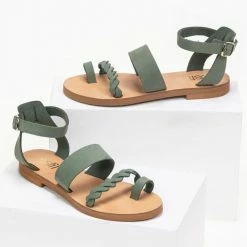 Πέδιλα δερμάτινα Estil Nubuck - Μέντα 11 Πέδιλα δερμάτινα Estil Nubuck - Μέντα -Σανδάλια κατάστημα estil nubuck dermatina pedila 91142 kzfb