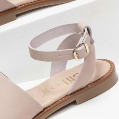 The Fashion Project Πέδιλα φλατ δερμάτινα με φαρδιά φάσα - Nude 9 The Fashion Project Πέδιλα φλατ δερμάτινα με φαρδιά φάσα - Nude -Σανδάλια κατάστημα flat dermatina pedila me fardia fasa 90902 dfgb