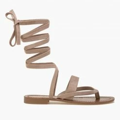 The Fashion Project Σανδάλια φλατ Lace Up - Μπεζ