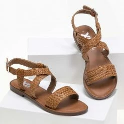 Xti Footwear Πέδιλα φλατ με πλεκτό σχέδιο Xti 42750 - Κάμελ 7 Xti Footwear Πέδιλα φλατ με πλεκτό σχέδιο Xti 42750 - Κάμελ -Σανδάλια κατάστημα flat pedila me plekto sxedio xti 42750 90357 b1u1