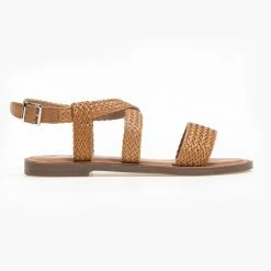 Xti Footwear Πέδιλα φλατ με πλεκτό σχέδιο Xti 42750 - Κάμελ 9 Xti Footwear Πέδιλα φλατ με πλεκτό σχέδιο Xti 42750 - Κάμελ -Σανδάλια κατάστημα flat pedila me plekto sxedio xti 42750 90357 i6k9