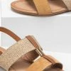The Fashion Project Πέδιλα φλατ με ψάθινη φάσα - Κάμελ 2 The Fashion Project Πέδιλα φλατ με ψάθινη φάσα - Κάμελ -Σανδάλια κατάστημα flat pedila me psathini fasa 89198 plnh
