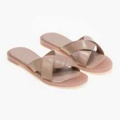 The Fashion Project Πέδιλα φλατ με σόλα από λάστιχο - Nude 7 The Fashion Project Πέδιλα φλατ με σόλα από λάστιχο - Nude -Σανδάλια κατάστημα flat pedila me sola apo lastixo 89933 ocd5