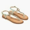 The Fashion Project Πέδιλα φλατ με σπείρες - Βεραμάν -Σανδάλια κατάστημα flat pedila me speires 89163 dmny