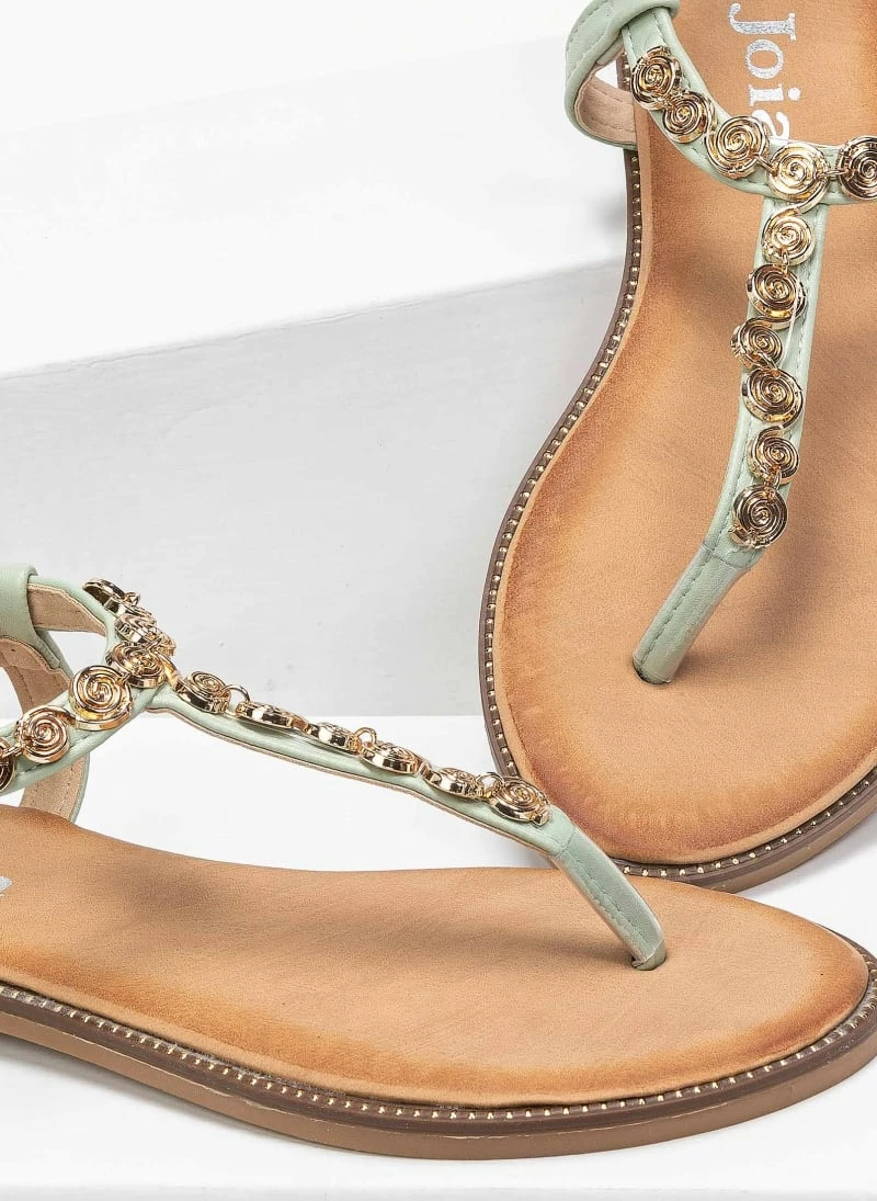 The Fashion Project Πέδιλα φλατ με σπείρες - Βεραμάν 5 The Fashion Project Πέδιλα φλατ με σπείρες - Βεραμάν - Image 3