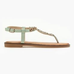 The Fashion Project Πέδιλα φλατ με σπείρες - Βεραμάν 11 The Fashion Project Πέδιλα φλατ με σπείρες - Βεραμάν -Σανδάλια κατάστημα flat pedila me speires 89163 oy7r