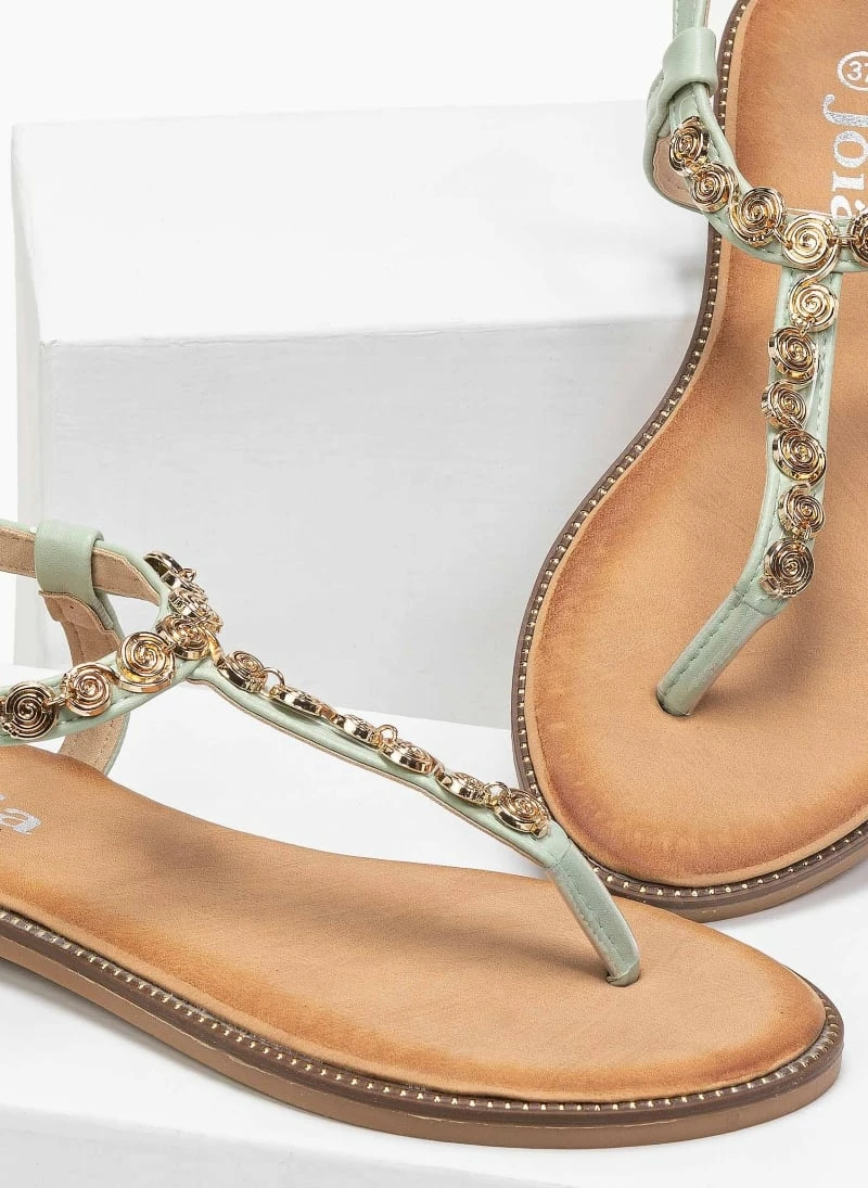 The Fashion Project Πέδιλα φλατ με σπείρες - Βεραμάν 6 The Fashion Project Πέδιλα φλατ με σπείρες - Βεραμάν - Image 4