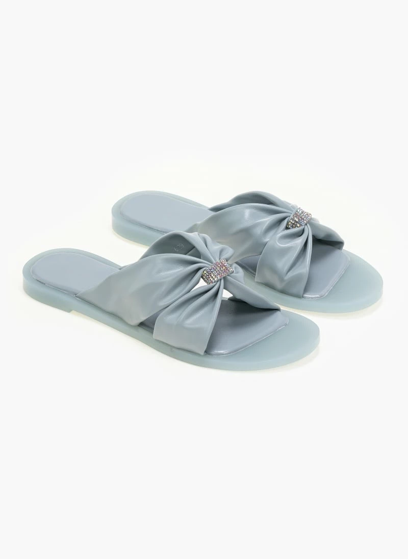 The Fashion Project Σανδάλια φλατ με Strass διακοσμητικό - Ραφ 3 The Fashion Project Σανδάλια φλατ με Strass διακοσμητικό - Ραφ