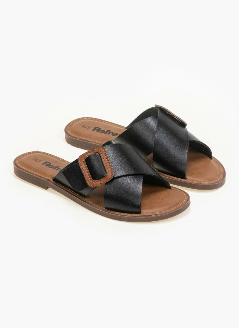 Xti Footwear Σανδάλια φλατ χιαστί Refresh 72656 - Μαύρο 4 Xti Footwear Σανδάλια φλατ χιαστί Refresh 72656 - Μαύρο - Image 2