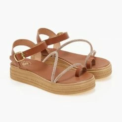 Flatform πέδιλα TFP με μπαρέτα και Strass - Ταμπά -Σανδάλια κατάστημα flatform pedila tfp me mpareta kai strass 105805 8sk2