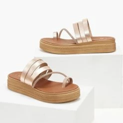 Flatforms δερμάτινα TFP με λοξό Strass λουράκι - Χαλκός 8 Flatforms δερμάτινα TFP με λοξό Strass λουράκι - Χαλκός -Σανδάλια κατάστημα flatforms dermatina tfp me lokso strass louraki 105603 wniu