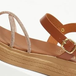 The Fashion Project Flatforms δερμάτινα TFP με Strass χιαστί λουράκια - Ταμπά 9 The Fashion Project Flatforms δερμάτινα TFP με Strass χιαστί λουράκια - Ταμπά -Σανδάλια κατάστημα flatforms dermatina tfp me strass xiasti lourakia 105955 0557