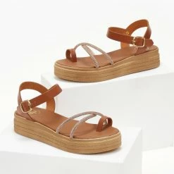 The Fashion Project Flatforms δερμάτινα TFP με Strass χιαστί λουράκια - Ταμπά 10 The Fashion Project Flatforms δερμάτινα TFP με Strass χιαστί λουράκια - Ταμπά -Σανδάλια κατάστημα flatforms dermatina tfp me strass xiasti lourakia 105955 p8a2