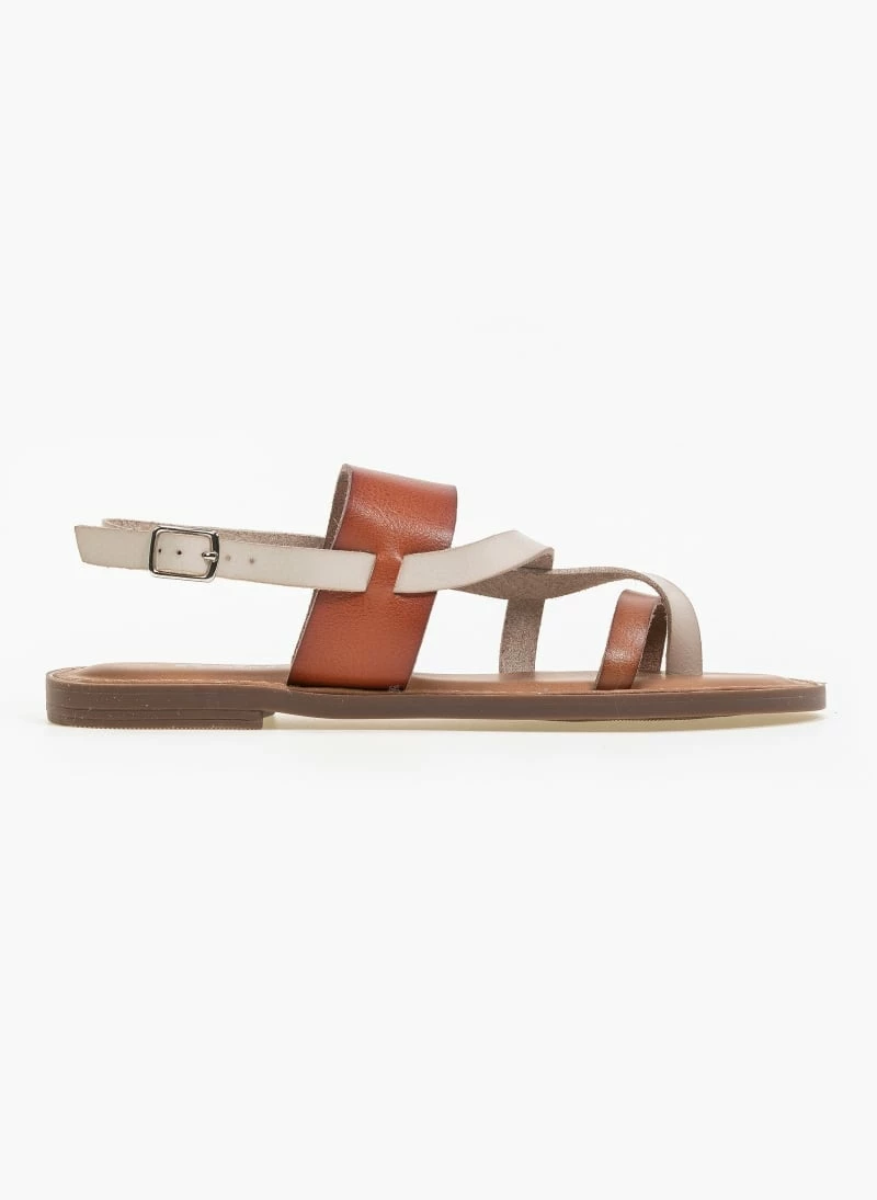 Πέδιλα ίσια με διχρωμία Refresh 72942 - Ταμπά 6 Πέδιλα ίσια με διχρωμία Refresh 72942 - Ταμπά - Image 4