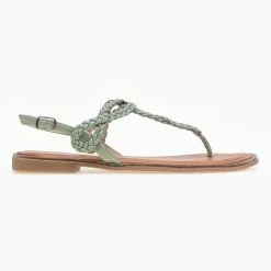 The Fashion Project Πέδιλα ίσια με κοτσιδάκια - Μέντα 9 The Fashion Project Πέδιλα ίσια με κοτσιδάκια - Μέντα -Σανδάλια κατάστημα isia pedila me kotsidakia 89924 8tnf