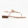 The Fashion Project Πέδιλα φλατ με στρας - Ρόζ 2 The Fashion Project Πέδιλα φλατ με στρας - Ρόζ -Σανδάλια κατάστημα pedila flat me stras 104772 5xae