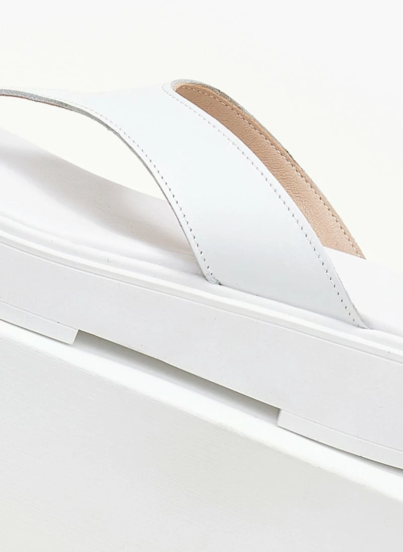 Σανδάλια δερμάτινα ESTIL - Λευκό 6 Σανδάλια δερμάτινα ESTIL - Λευκό - Image 4