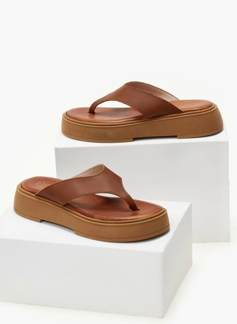 Σανδάλια δερμάτινα ESTIL - Ταμπά 4 Σανδάλια δερμάτινα ESTIL - Ταμπά - Image 2