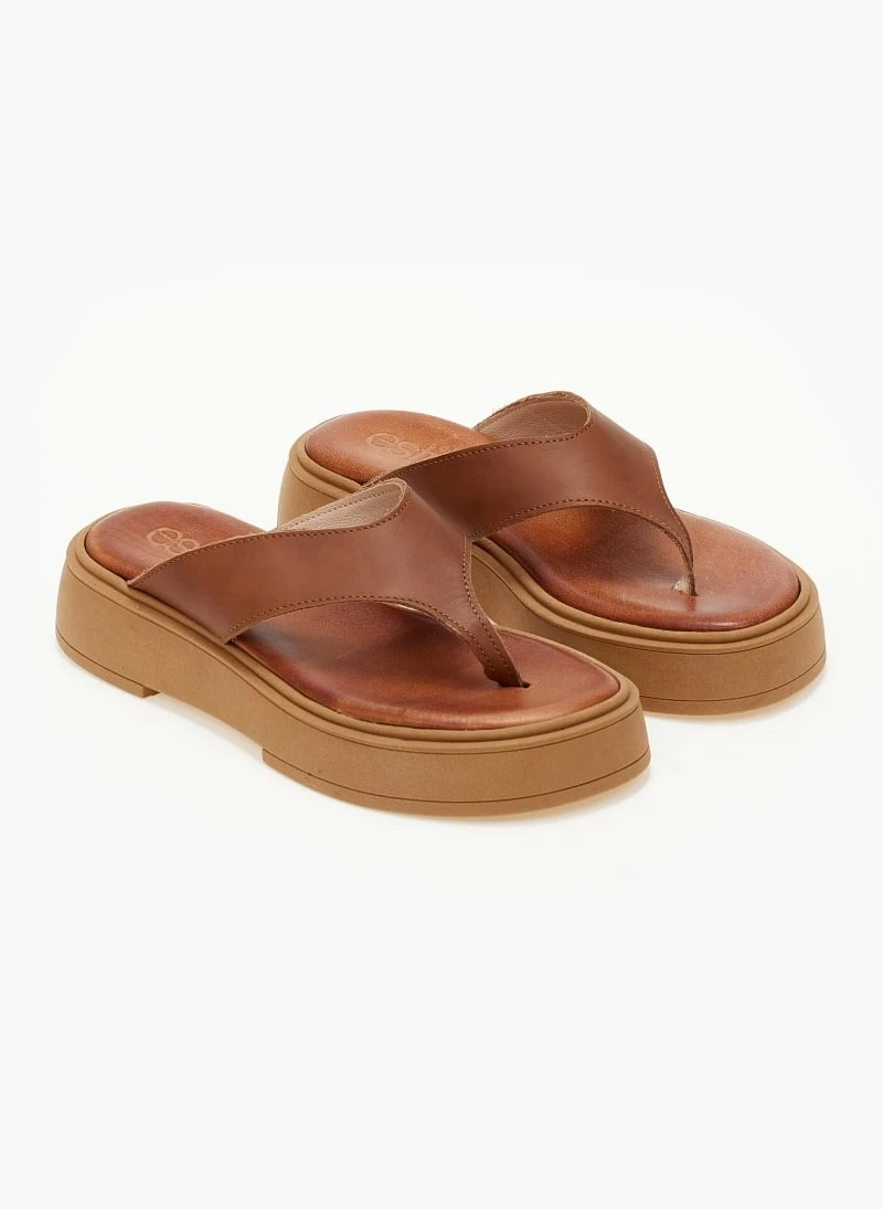 Σανδάλια δερμάτινα ESTIL - Ταμπά 6 Σανδάλια δερμάτινα ESTIL - Ταμπά - Image 4