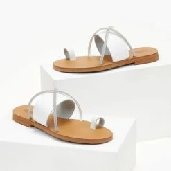 Σανδάλια δερμάτινα ESTIL - Λευκό 9 Σανδάλια δερμάτινα ESTIL - Λευκό -Σανδάλια κατάστημα sandalia dermatina estil 106080 cnel