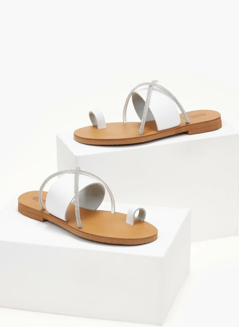 Σανδάλια δερμάτινα ESTIL - Λευκό 6 Σανδάλια δερμάτινα ESTIL - Λευκό - Image 4