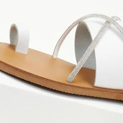 Σανδάλια δερμάτινα ESTIL - Λευκό 8 Σανδάλια δερμάτινα ESTIL - Λευκό -Σανδάλια κατάστημα sandalia dermatina estil 106080 jia3