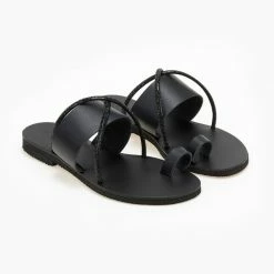 Σανδάλια δερμάτινα ESTIL - Μαύρο 13 Σανδάλια δερμάτινα ESTIL - Μαύρο -Σανδάλια κατάστημα sandalia dermatina estil 106081 vekd