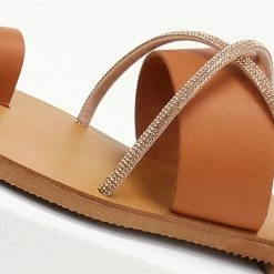 Σανδάλια δερμάτινα ESTIL - Ταμπά 8 Σανδάλια δερμάτινα ESTIL - Ταμπά -Σανδάλια κατάστημα sandalia dermatina estil 106082 1mj4