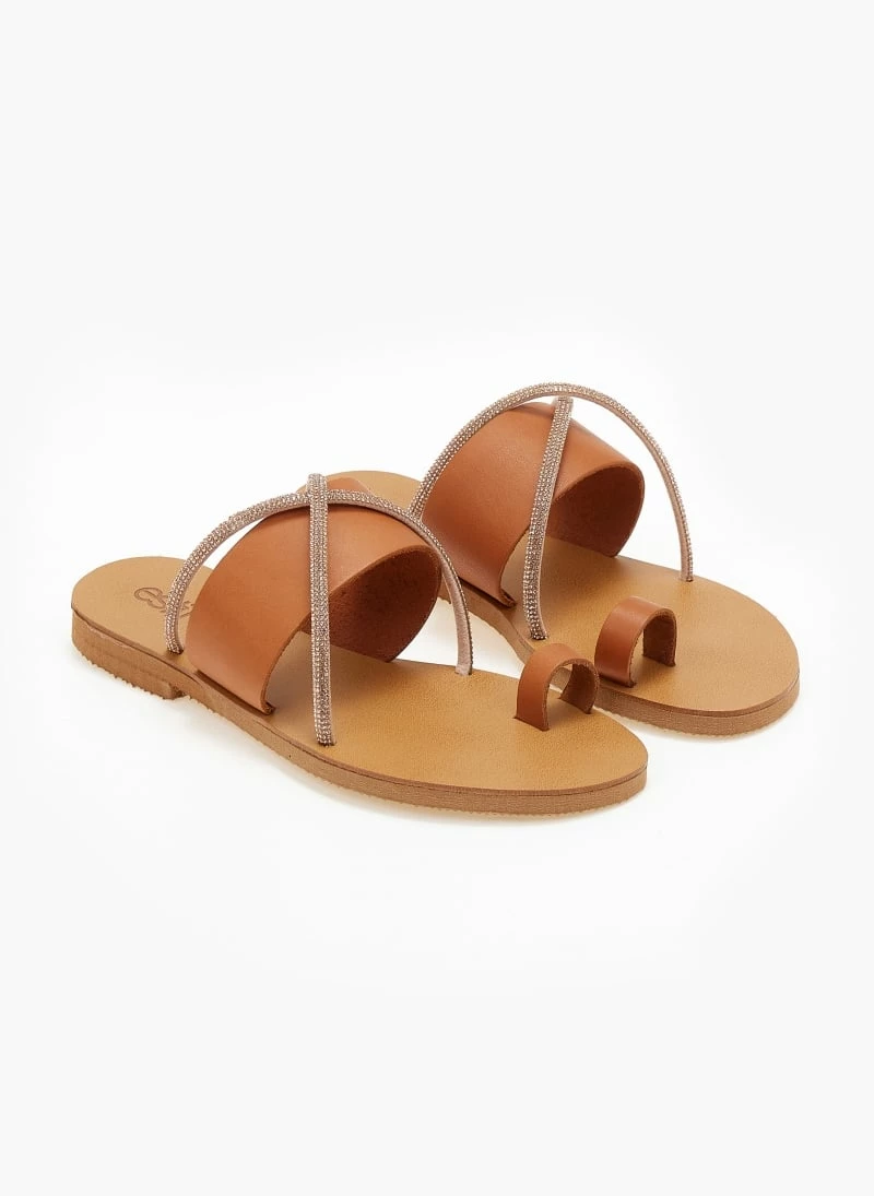 Σανδάλια δερμάτινα ESTIL - Ταμπά 4 Σανδάλια δερμάτινα ESTIL - Ταμπά - Image 2