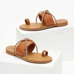 Σανδάλια δερμάτινα ESTIL - Ταμπά 9 Σανδάλια δερμάτινα ESTIL - Ταμπά -Σανδάλια κατάστημα sandalia dermatina estil 106082 zofo