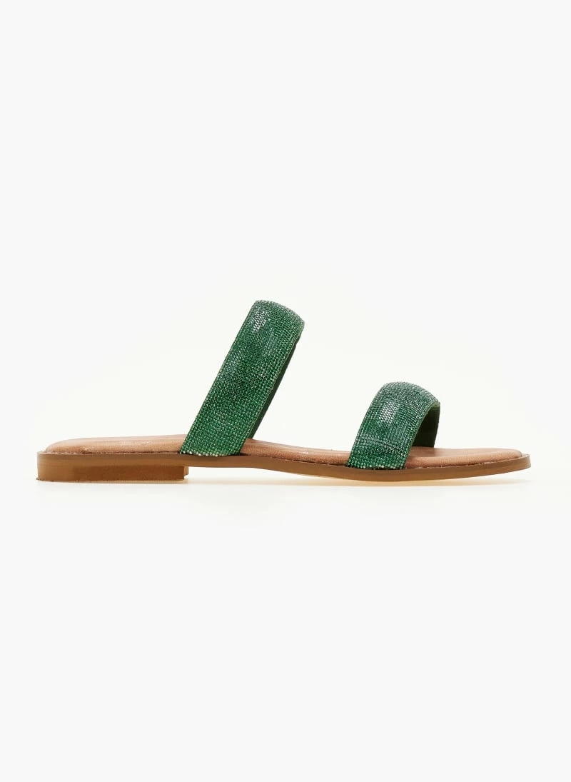 Σανδάλια δερμάτινα ESTIL με δύο φάσες - Πράσινο 7 Σανδάλια δερμάτινα ESTIL με δύο φάσες - Πράσινο - Image 5