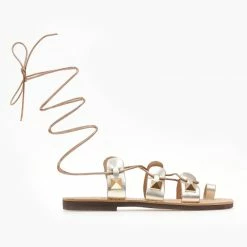 Σανδάλια δερμάτινα ESTIL με Lace Up δέσιμο - Χρυσό 14 Σανδάλια δερμάτινα ESTIL με Lace Up δέσιμο - Χρυσό -Σανδάλια κατάστημα sandalia dermatina estil me lace up desimo 104944 1pk2